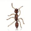 Cute Ant Brooch, Bronze Gold-Tone Realistic Insect Pin, Fashion Accessory for Daily Party Vintage Wear, Perfect Jewelry Gift