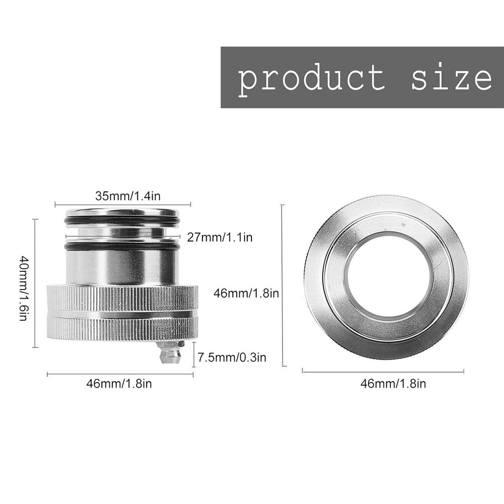 Wheel Bearing Greaser Tool for ATV UTV Sportsman, 35mm, Aluminum,