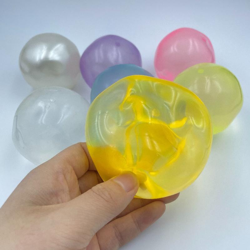 Squishy Hi Coconut Oil Moldable Stress Ball Transparent NO Rebound Maltose Squeeze Toy Funny Anti-stress Sensory Toy