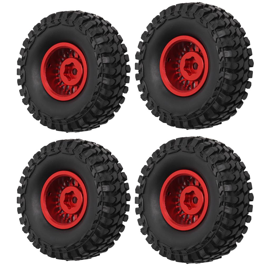 4pcs For SCX24 Wheels Small Compact Safe   Stable Easy Replaceable Mesh Tire for RC Car Parts