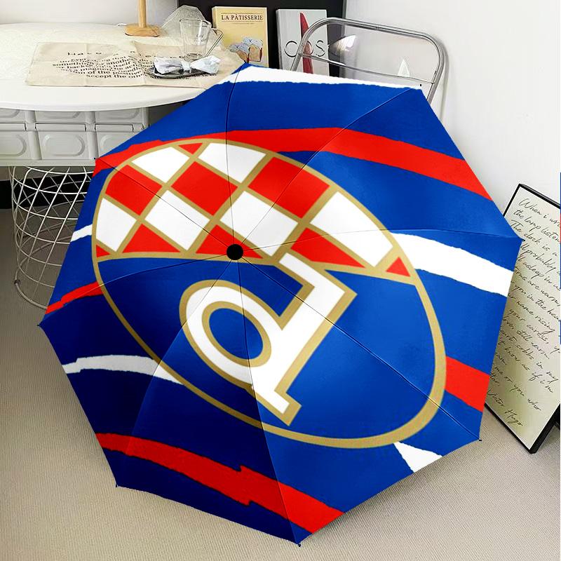 Dinamo Zagreb Basketball Club Umbrella Folding umbrella, automatic umbrella 8-Frame for Travel, camping Use Gift for Halloween Christmas