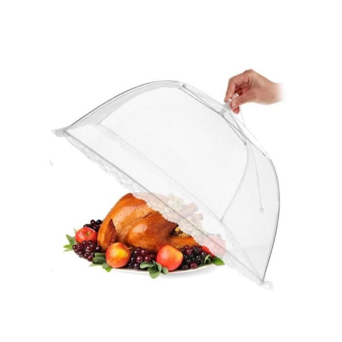 Foldable Food Cover - Fly Proof - Universal Size - Adjustable - Preserves Freshness