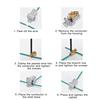 Quick Electrical Cable Splice High Power Splitter Brass Quick Terminal Block Wiring Connector Junction Box Enduring