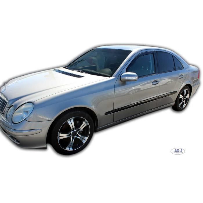 J&J AUTOMOTIVE | Heko Deflecteurs d'air Déflecteurs de Vent Pour Mercedes E Classe W211, Tricorps 2002-2008