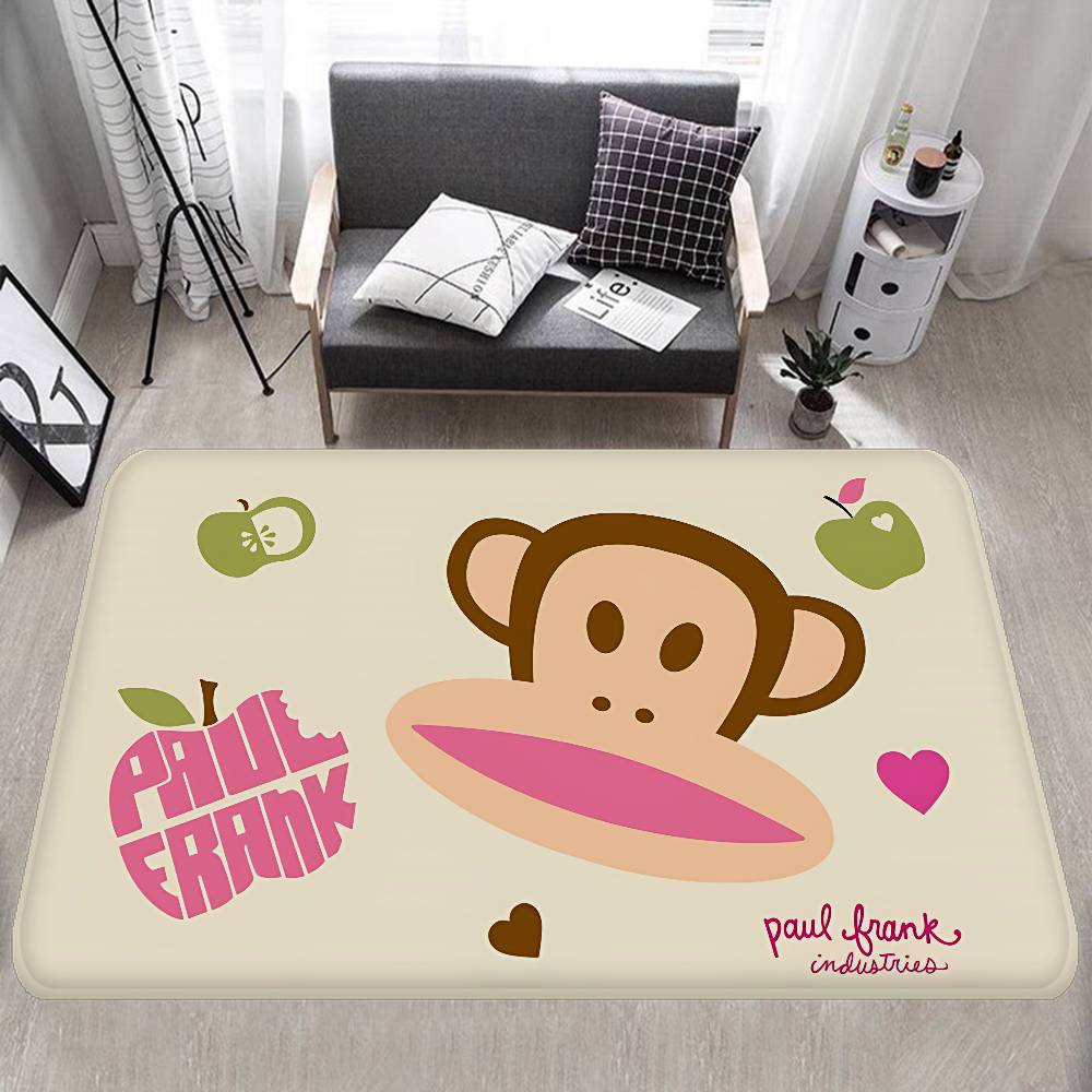 

Logo P-Pauls F-Frank Bathroom Mat Non-Slip Laundry Room Mat Laundry Decor Balcony Child Living Room Toilet Rug 40x60cm