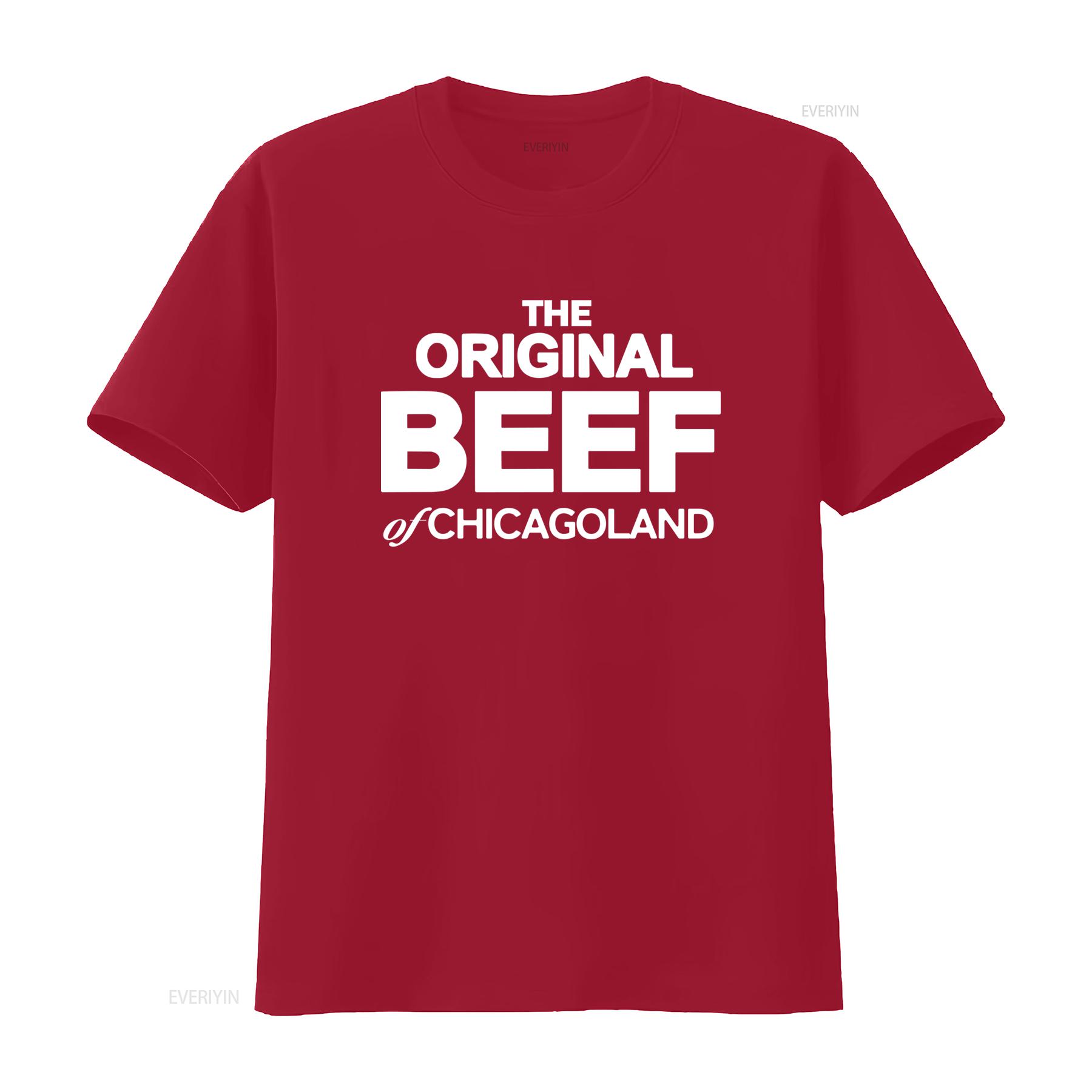

The Original BEEF Of Chicagoland T Shirt Best Richie Carmy Berf Top TV Show Inspired Design vintage Washed Slightly S