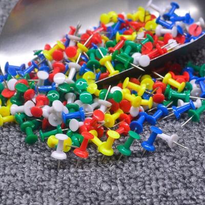 100pcs Color Pushpins Message Board Paper Map Fixing Pin