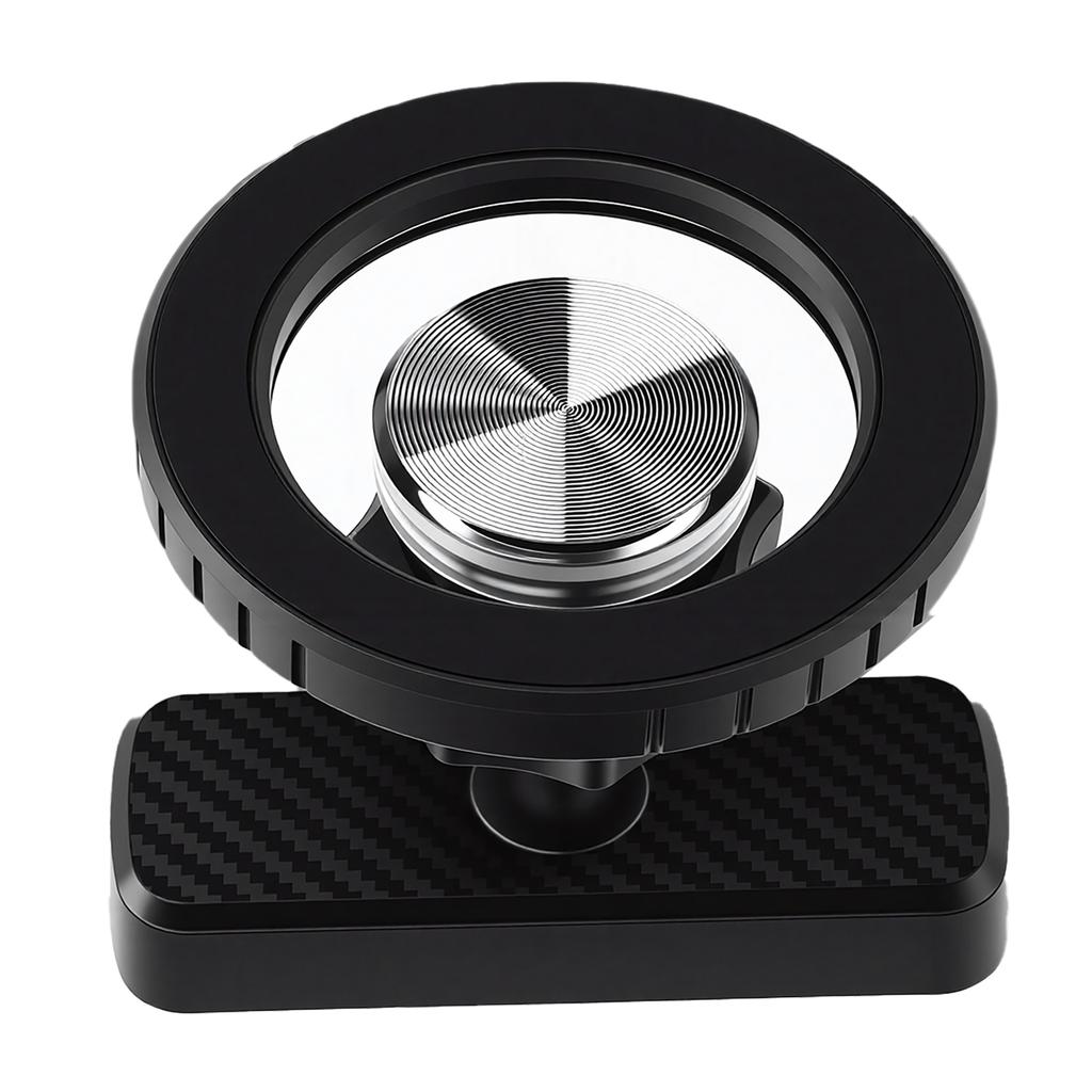 Dual Magnetic Phone Holder 360 Degree Rotation Multi Angle Adjustment Strong Magnetic Phone Mount for Cart Gym