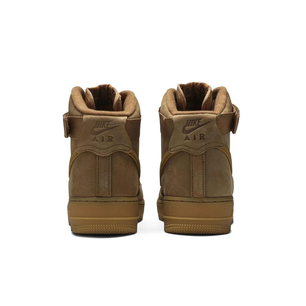 Nike Air Force 1 High 'Flax' 2019 (Unisex) Flax / Wheat / Gum Light Brown / Black Skate Shoes CJ9178 200