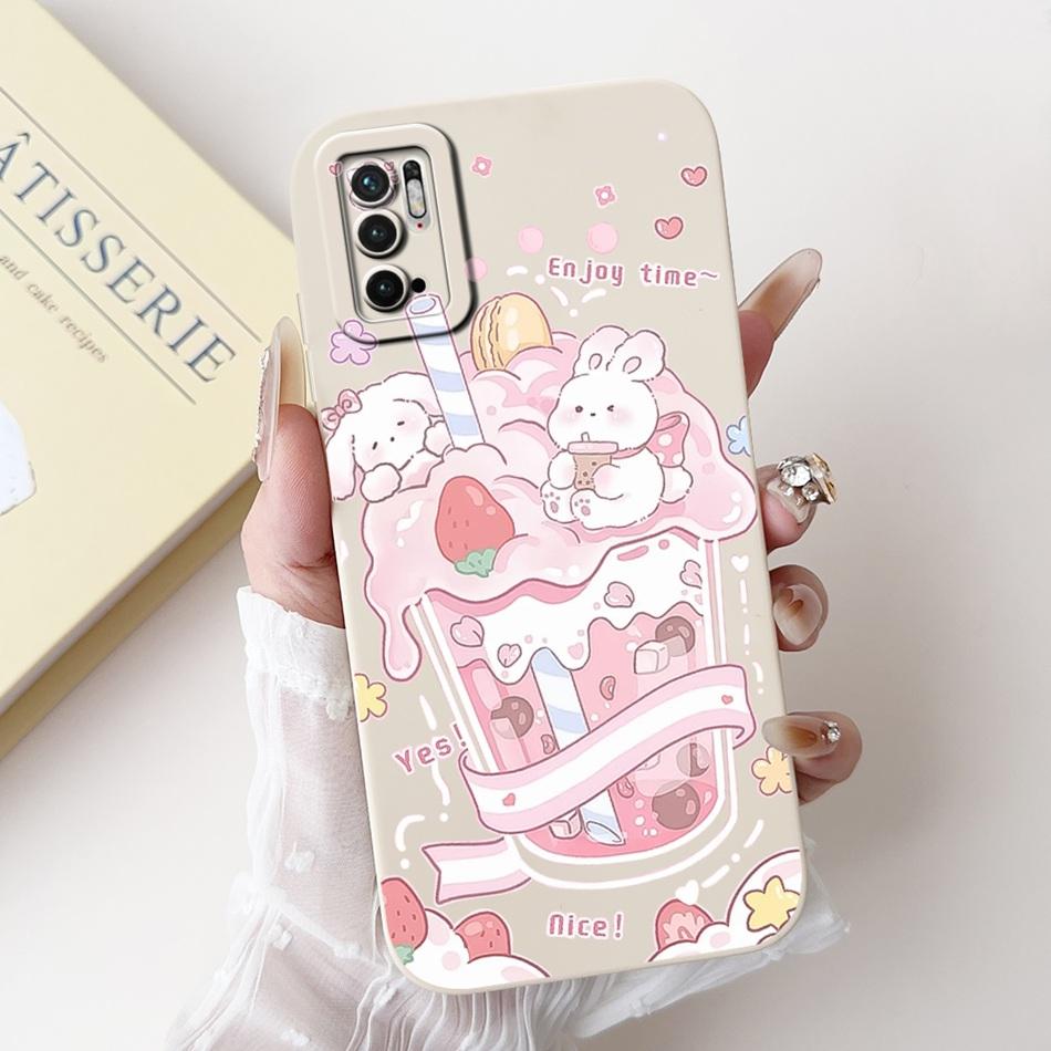 For Xiaomi Poco M3 Pro 5G Phone Case Poco M3 M3Pro Cute New Design Soft Silicone Shockproof Cases