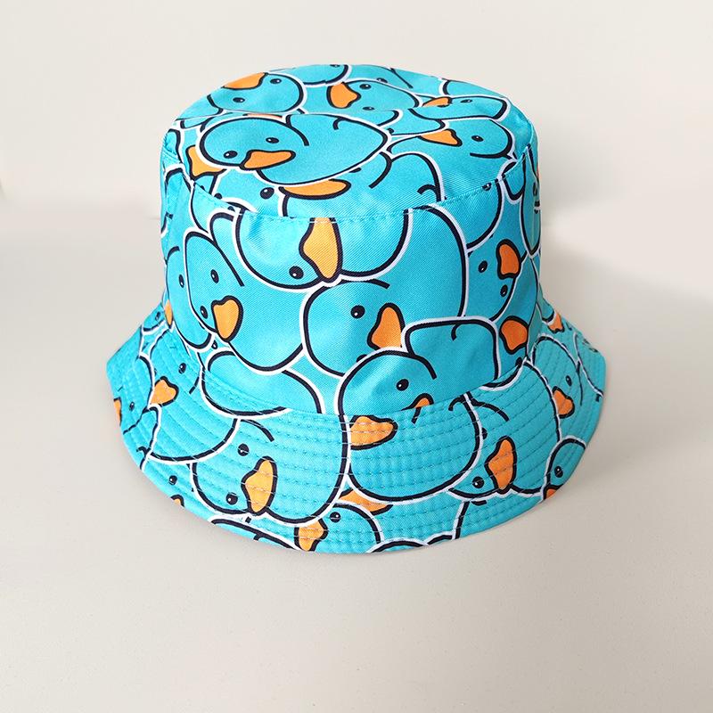 Creative Unisex Double-Sided Cotton Bucket Hat – Versatile Outdoor Sun Protection Accessory