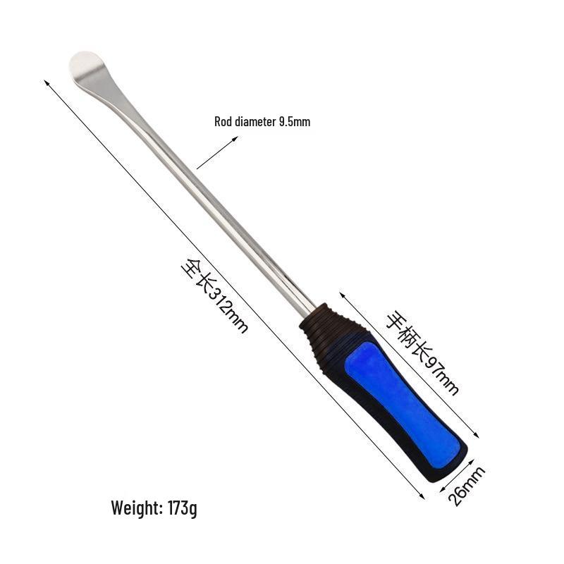 Multi-Function Tire Repair Pry Bar and Spoon Tool for Cars, Motorcycles, and Bicycles