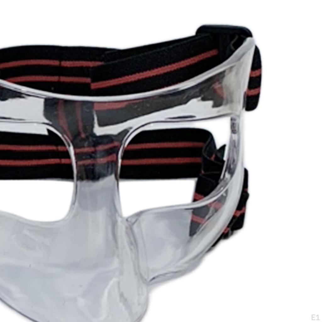 Guard with Nose Protection for Soccer and Basketball - Adjustable Strap