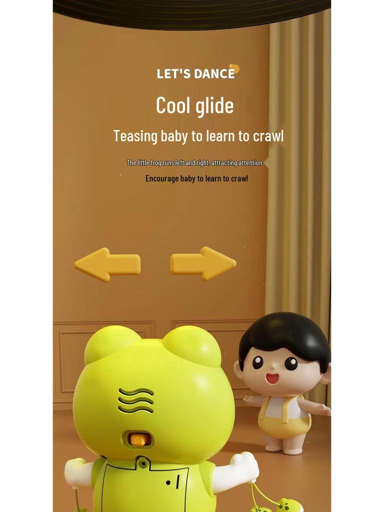 Dancing Frog Robot Toy with Lights & Music - Educational Gift for Kids