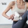 Portable Massage Device Mini Fascia Massager, Electric Percussion Massager with 4 Muscle Relaxation Tool Heads, for Deep Stain Resistant