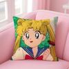 Anime S-Sailor Moons Cushion Cover Comfortable Reversible Pillow Cover Ideal For Car Sofa Bedroom & Beyond