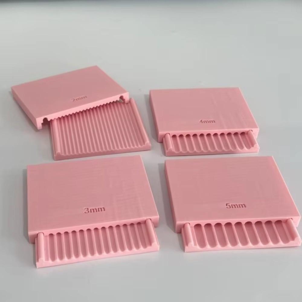 4Pcs/Set DIY Clay Tool Clay Bead Roller Sphere Shaper Bead Extruder Molding Board