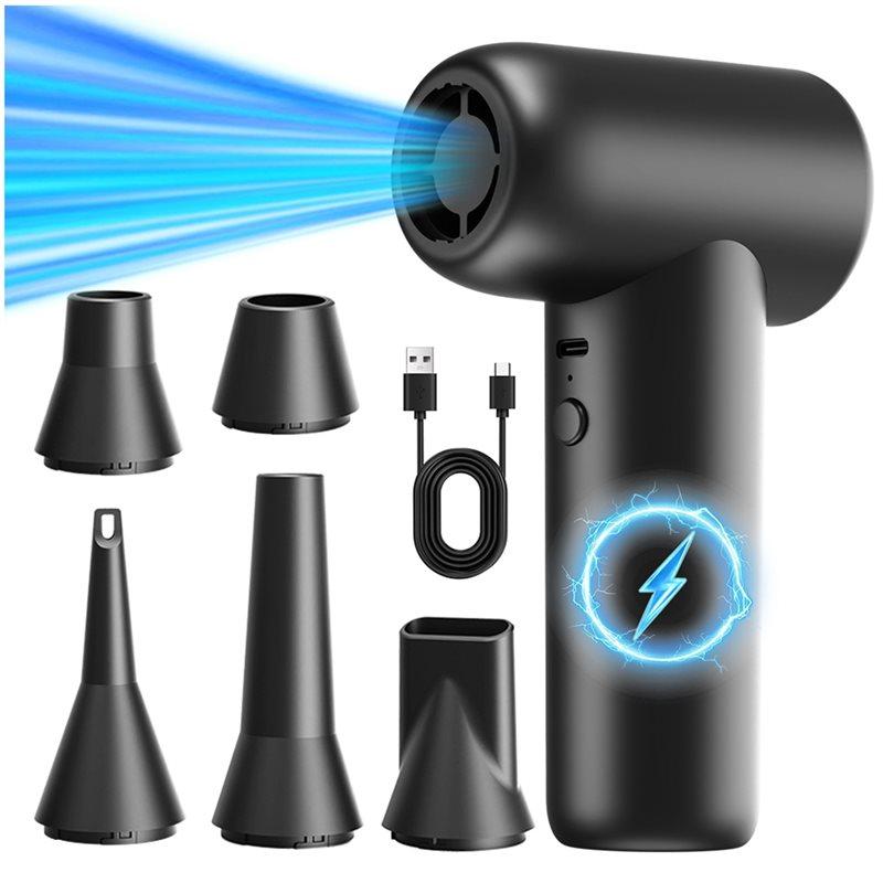 

2025 Trend Keyboard Car Cleaning 110000RPM Jet Air Blower Mini Portable Turbo Fan Electric Turbo Blower Air Duster Cleaner