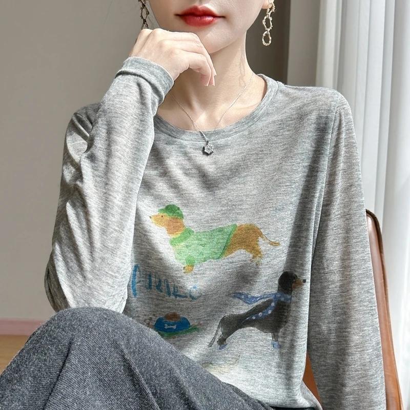 Tops for Women Long Sleeve Shirts Winter Oversize Casual Cotton Shirt Loose Blouse Pullover Tops