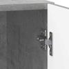 Nightstand Concrete Grey 43 x 34.5 x 50 cm Engineered Wood