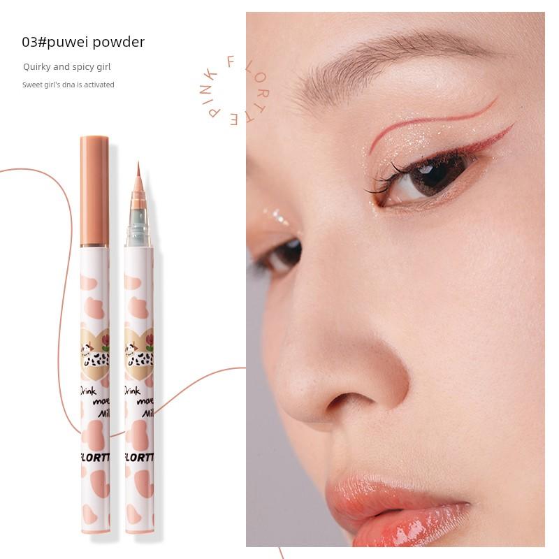 Flortte/Flortte's Amazing Ultra-Fine Eyeliner Pen Is Sweat-Proof, Smudge-Proof, Long-Lasting, and Very Easy to Use