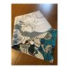 Ukiyo-e Tenugui Towel - "The Great Picture of the Ghost of Taira no Masakado" by Kuniyoshi Utagawa - Vertical Design, 100% Cotton, Made in Japan,
