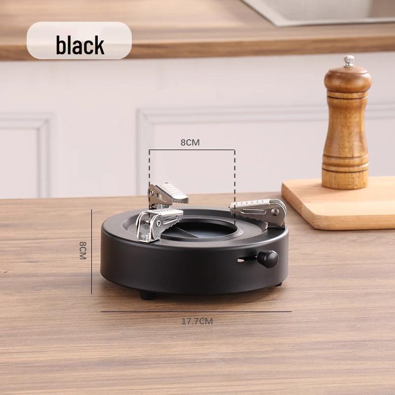 Portable Windproof Alcohol Camping Stove for Dormitory & Hotel Use