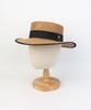 Yunibeosyeolkemiseuteuli Edge Taping Brown Long Panama Hat Panama Hat