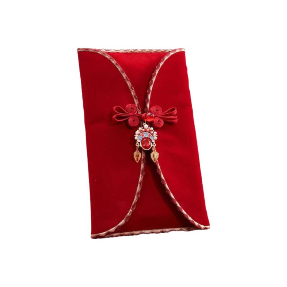 Luxury Big Red Envelope Traditional Ten Thousand Yuan Red Envelope  Gift Giving
