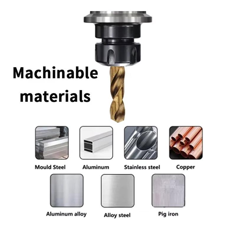 13/19/25Pcs Hss M35 Cobalt High Speed Steel Twist Drill Bit Tool Set Of Drills Accessories For Metal Stainless Steel Drilling