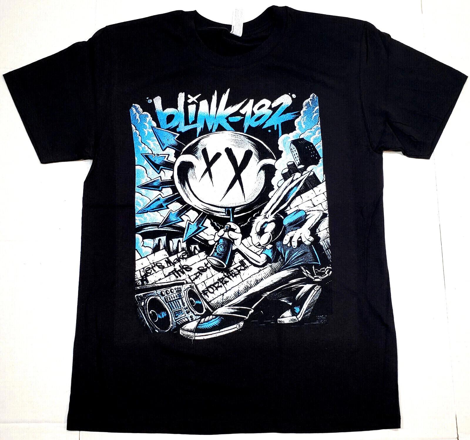

BLINK 182 T-shirt So Cal Alternatice Punk Rock Tee Men s Black New XXL