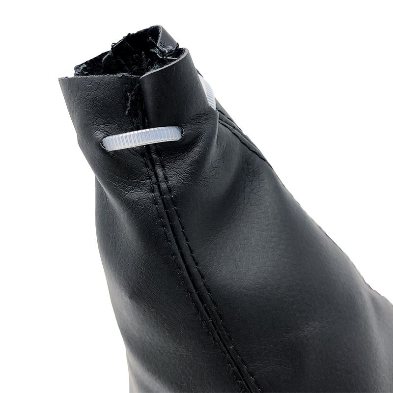 Gear Shift Knob Shifter Gaiter Boot Cover Cars Accessories For SAAB 93 9-3 SS 2003 2004 2005 2006 2007 2008 2009 2010 2012