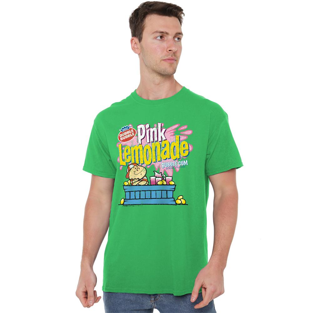 Dubble Bubble Unisex Adult Pink Lemonade T-Shirt