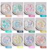 Iridescent Fairy Nail Decoration Sequins - Super Shiny 12 Colors Cloud Brocade Powder Snow Velvet 