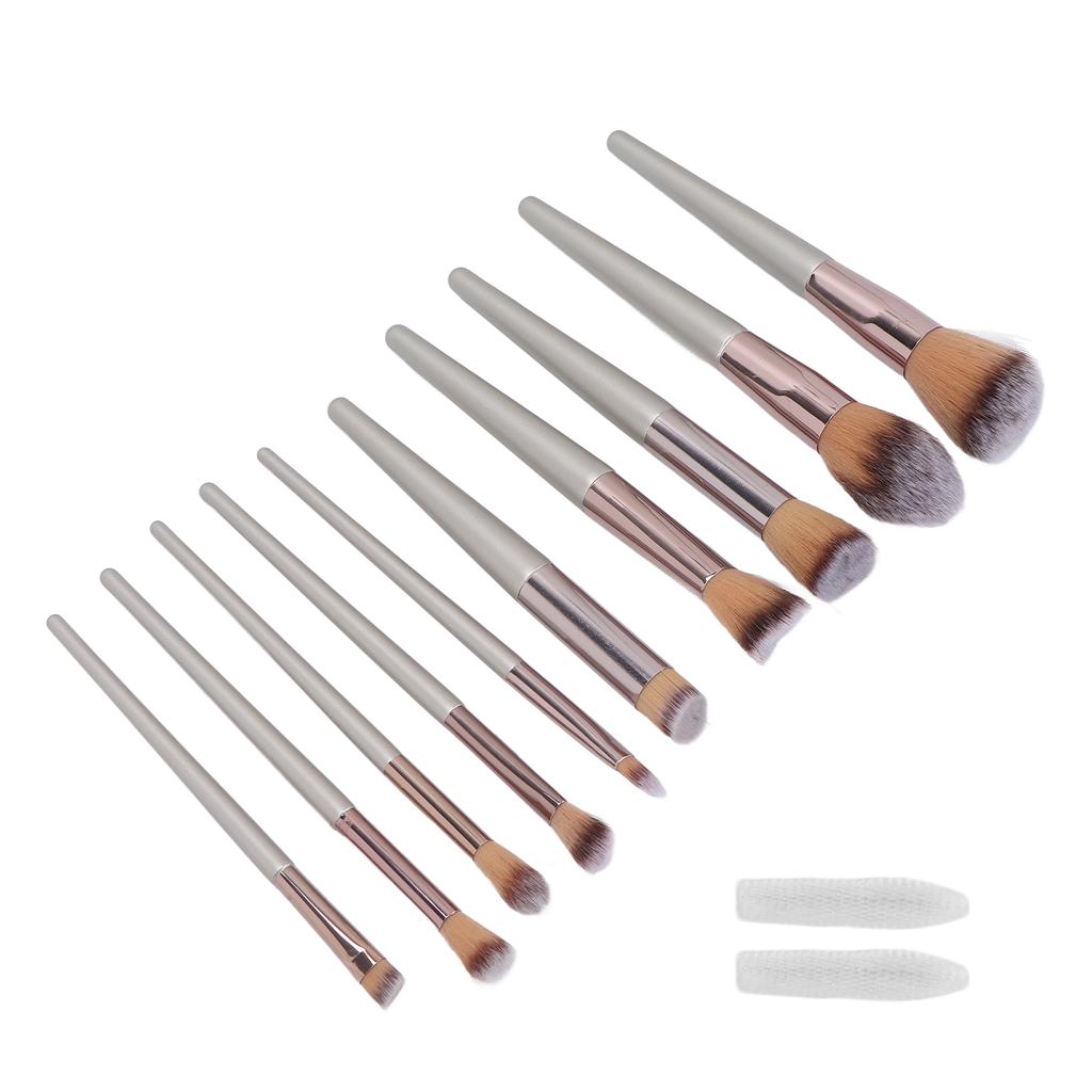 10pcs Makeup Brushes Set Professional Portable Eyeshadow Foundation Blush Brush Cosmetic Tool