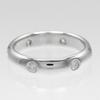 CARTIER Stella Ring K18 white gold/diamond #4.7(US Size) 4.62g Women Used