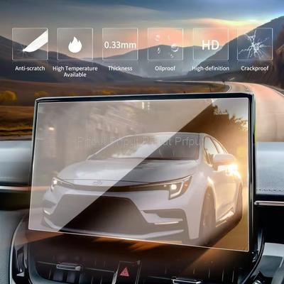 Verre Trempé Pour Toyota Corolla Cross 2023-2026 10.5 pouces Infodivertissement Radio Écran LCD GPS Navigation Protection d'écran