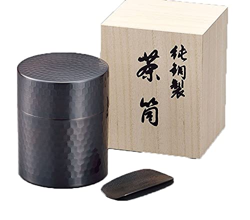 Asahi Yume Tea Caddy (with Strainer) [Wooden Box] Gift Packaging
