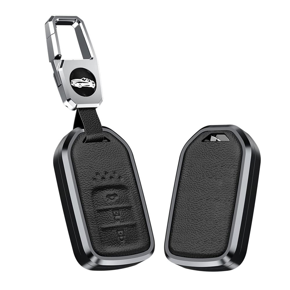 ontto Smart Key Case, Key Cover, Key Holder, Stylish, Hard to Fall Out, Fits 3 button B чёрный