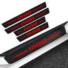 4x For Chevy Silverado 1500 Accessories Red Letter Door Sill Cover Protectors