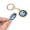 Key Chain Ring Diamond Metal Car Keychain Pendant For Volkswagen VW Golf Amarok Passat ID3 Tiguan T-Cross Phaeton Teramont Polo RH5