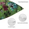 Invaders Zims And Gir Cartoon Pillowcase Polyester Cushion Cover Gift Throw Pillow Case Cover Home Square 40X40Cm