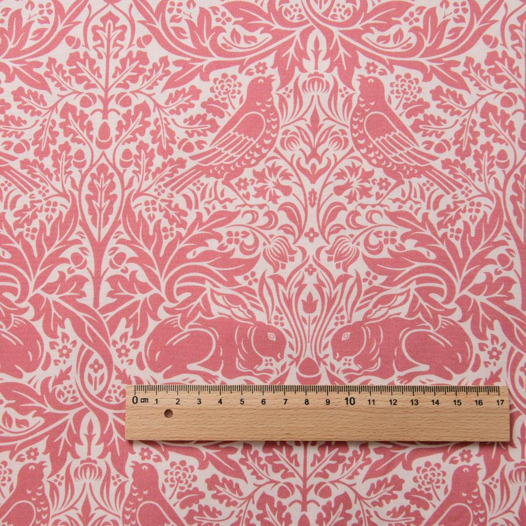 40s Pure Cotton Plain Weave DIY Skirt/Shirt Fabric, Morris Blue Theme