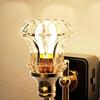 1/2 stk Natlampe Vægmonteret Stik-i Dekorativ LED Natlampe Blødt Varmt Lys Natlampe Soveværelse Børneværelse Trappegang Dekoration