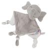 Ongwan Baby Bath Towel, Baby Pacifier Towel, Plush Cartoon Doll, Infant Burp Cloth Handkerchief, for Babies 3 Months and Up (Elephant)