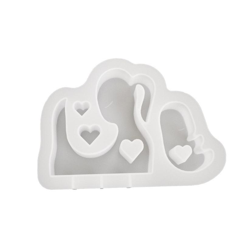 Mother and Baby Silicone Candle Mould Aromatherapy Candle Mold Soap Resin Gypsum Chocolate Making Mother Day Gift
