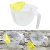 Egg Beating Cup High Capacity Wide Use Filtering Egg Liquid Mixing Measuring Bowl Kitchen Accessories Baking Tool