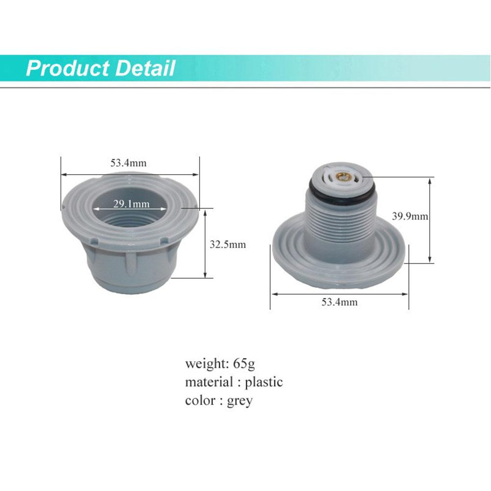 Valve d'air pour bateau gonflable, valve de dégonflage, valve de sécurité d'échappement, embout d'air pour accessoires de kayak, bateau de rafting