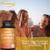 Le capsule di complesso vitaminico B supportano la salute del sistema nervoso e immunitario e promuovono il metabolismo.