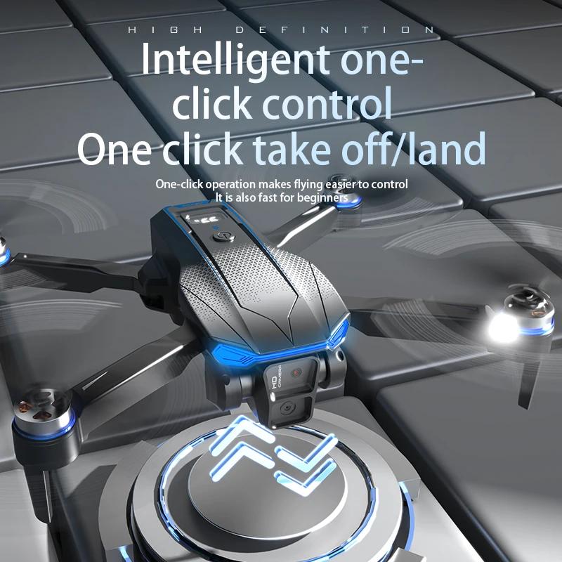 MX06 Faltbare professionelle Drohne, hochauflösender Weitwinkel-Hubschrauber mit sechs Achsen und Gyroskop, Geschenke für Kinderspielzeug mit Warnung vor niedrigem Stromverbrauch